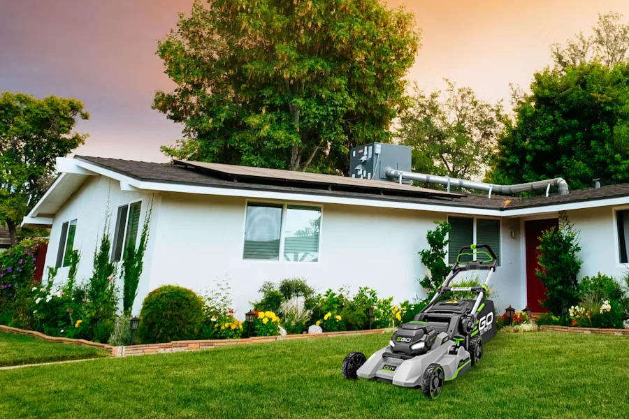 push electric lawn mower